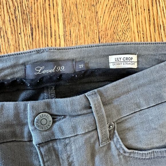 Level 99 Lily Crop Skinny Straight Jeans 29 - Picture 5 of 8